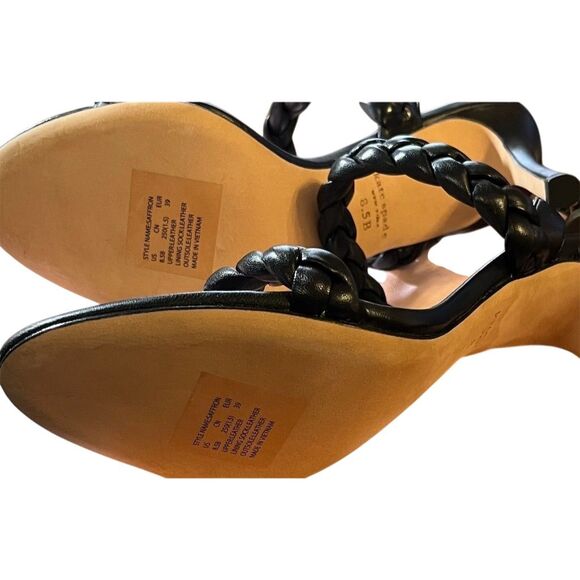 Kate Spade New York Slingback Stiletto Black Sandals Women’s 8.5 w/ Dust Bag - Picture 3 of 13